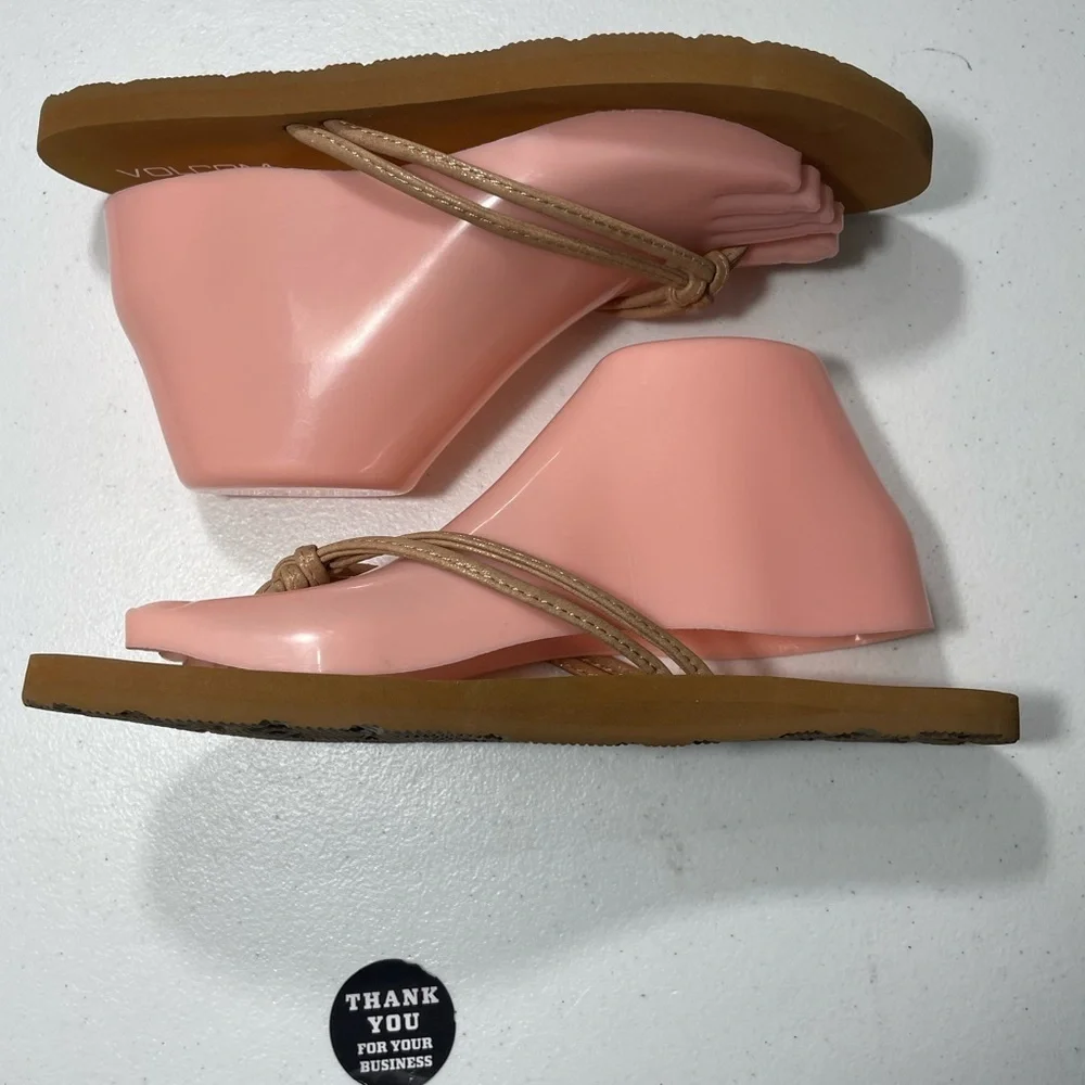 Volcom Tan Rope Sandals Size 8 SB-AG